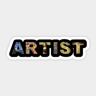 Artist Sticker